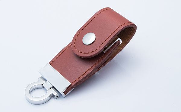 Pendrive vip z eko skóry